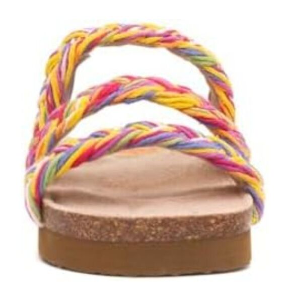 BRAND NEW ROCKET DOG WOMEN'S GREEN ASHLEY COLORFUL STRING SANDALl - Picture 5 of 16